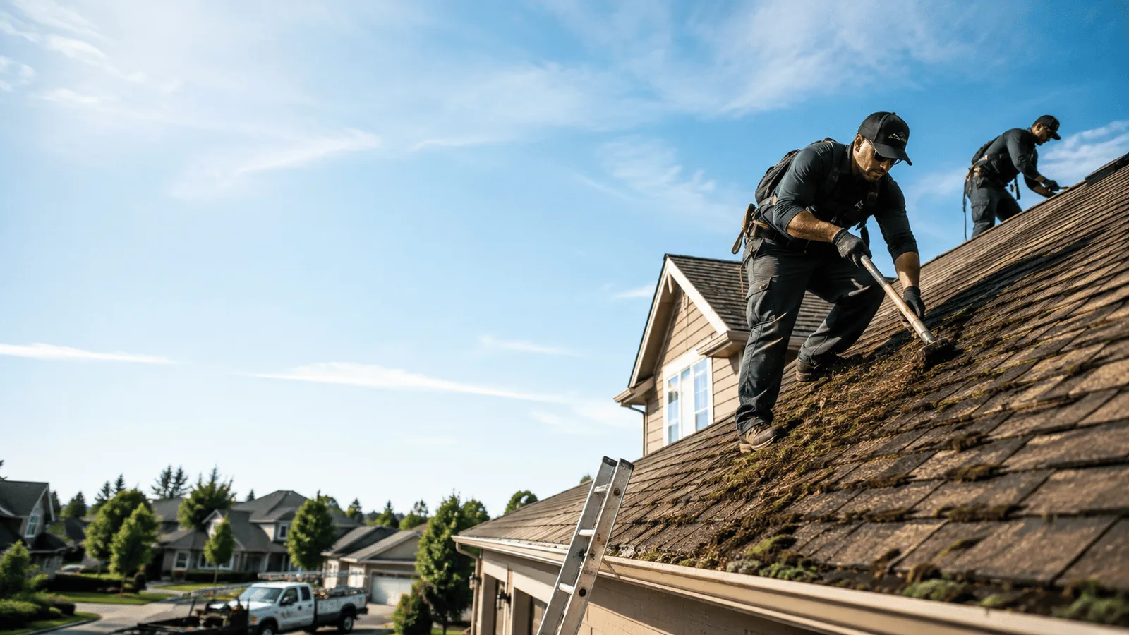 Roof Moss Removal in Ravia, OK near me